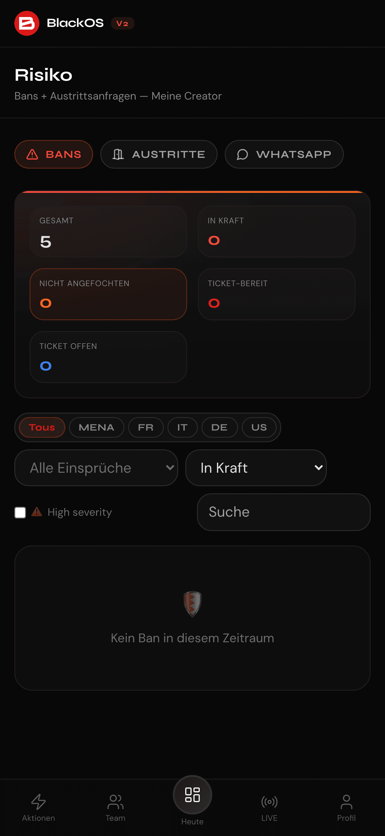 Risiko-Alerts